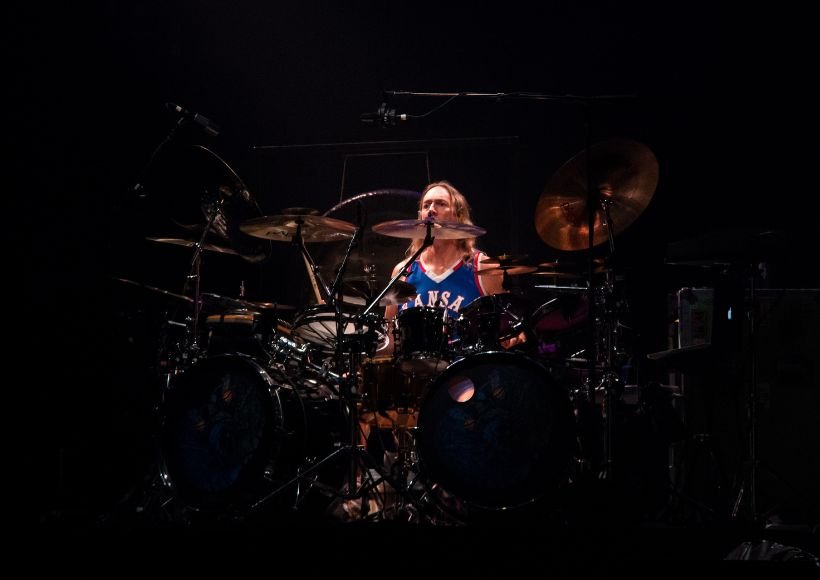 Danny Carey, batteur de Tool, en concert